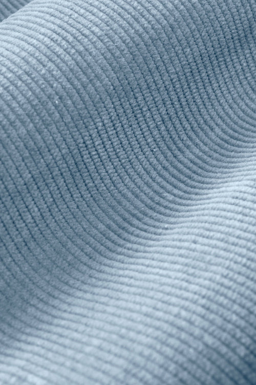 grey blue ribbed corduroy fabric men's trousers | MR MARVIS