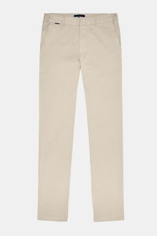 Gazettes * The Coolerdays beige heavy stretch cotton men's trousers | MR MARVIS